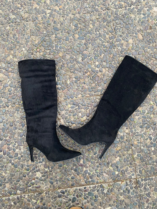 Stiletto Boots Black
