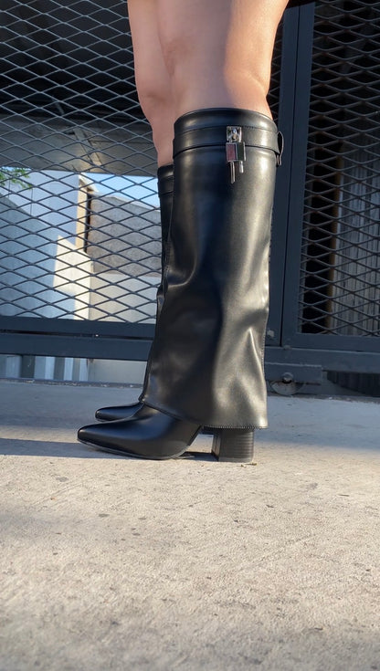 Give Boots (9cm) Candado Largo