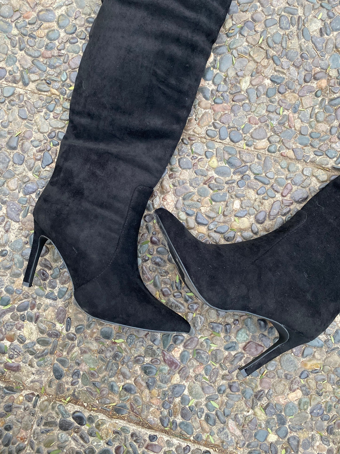 Stiletto Boots Black